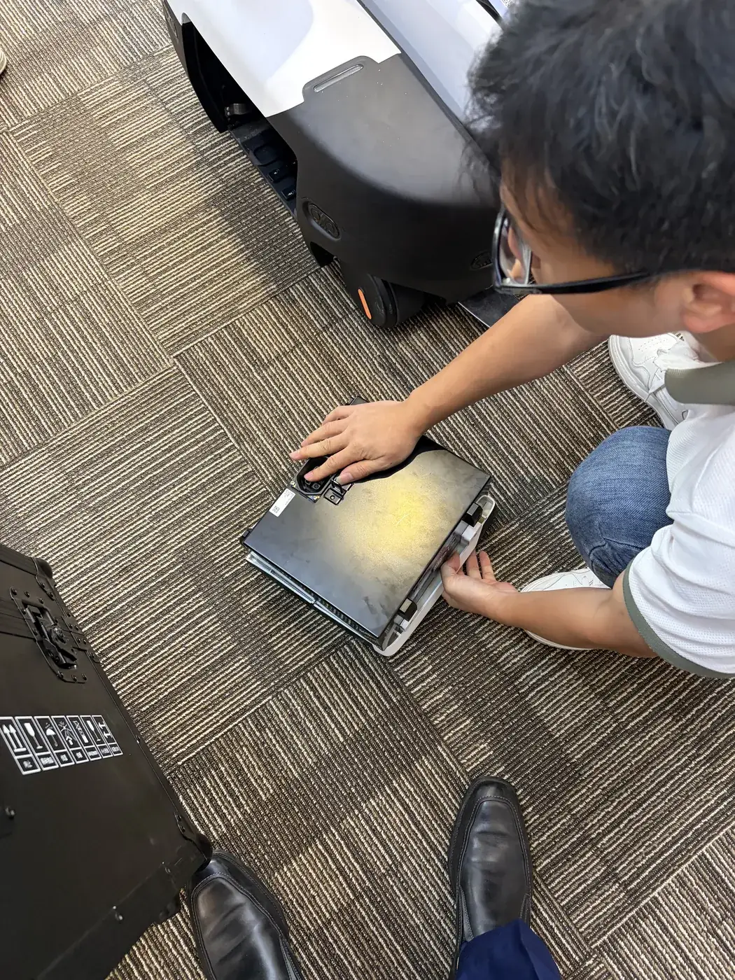 On-site equipment inspection · April 2026